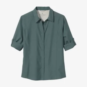 Buttoned Shirt With Spread Collar