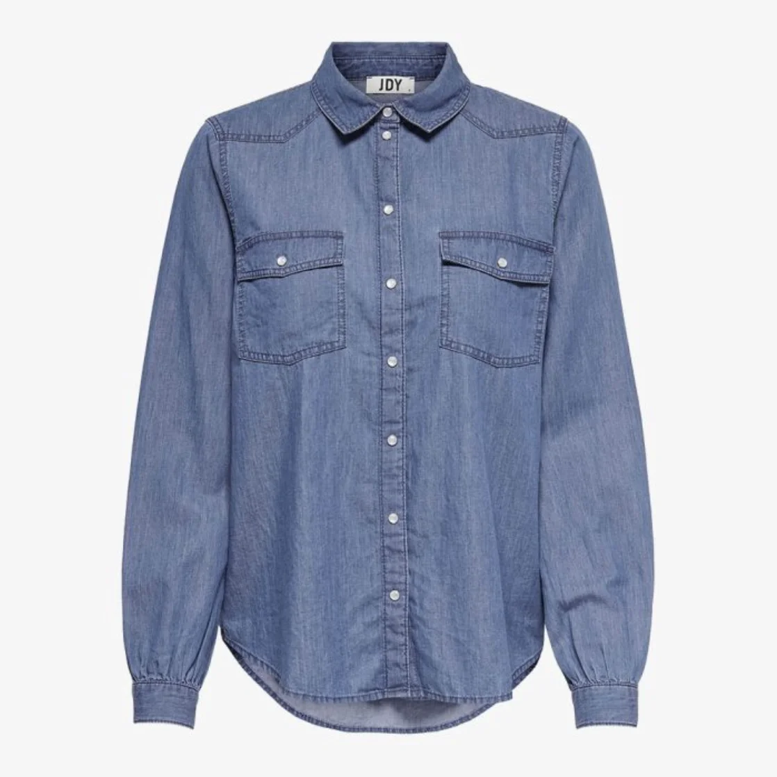 Denim Jean Top Jacket Sleeve Crop