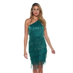 Spark nigh party dress green